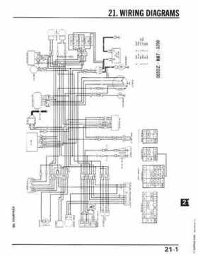 1986-1987 Honda TRX350 FourTrax 4X4, 1987-1989 TRX350D Foreman 4X4 Service Manual, Page 281