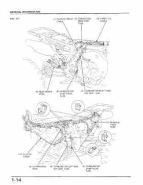1986-1989 Honda TRX250 FourTrax 250R Service Manual, Page 17