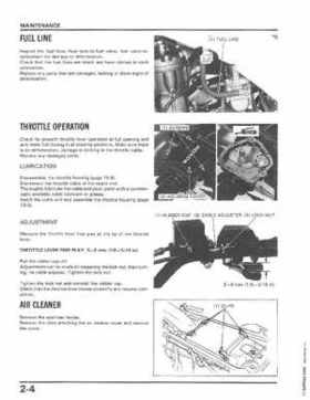 1986-1989 Honda TRX250 FourTrax 250R Service Manual, Page 22