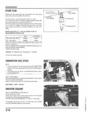 1986-1989 Honda TRX250 FourTrax 250R Service Manual, Page 24