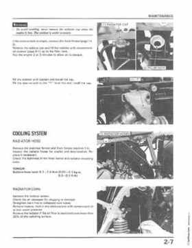1986-1989 Honda TRX250 FourTrax 250R Service Manual, Page 25