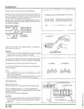 1986-1989 Honda TRX250 FourTrax 250R Service Manual, Page 28