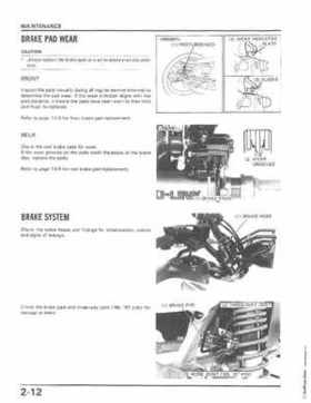 1986-1989 Honda TRX250 FourTrax 250R Service Manual, Page 30