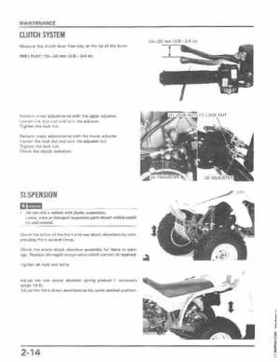 1986-1989 Honda TRX250 FourTrax 250R Service Manual, Page 32