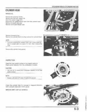 1986-1989 Honda TRX250 FourTrax 250R Service Manual, Page 62