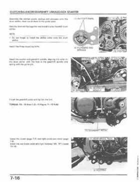 1986-1989 Honda TRX250 FourTrax 250R Service Manual, Page 91