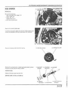 1986-1989 Honda TRX250 FourTrax 250R Service Manual, Page 92