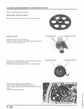 1986-1989 Honda TRX250 FourTrax 250R Service Manual, Page 93