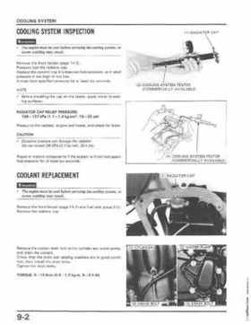 1986-1989 Honda TRX250 FourTrax 250R Service Manual, Page 109