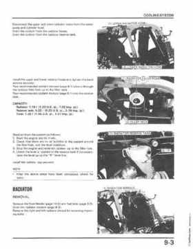 1986-1989 Honda TRX250 FourTrax 250R Service Manual, Page 110