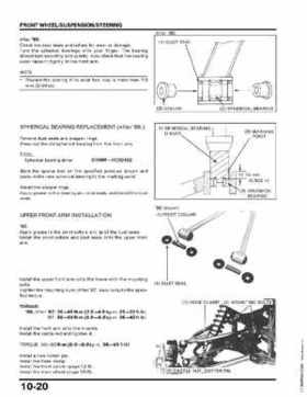 1986-1989 Honda TRX250 FourTrax 250R Service Manual, Page 136