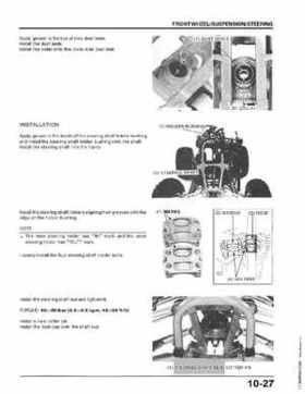 1986-1989 Honda TRX250 FourTrax 250R Service Manual, Page 143
