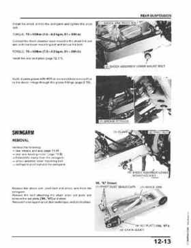 1986-1989 Honda TRX250 FourTrax 250R Service Manual, Page 171