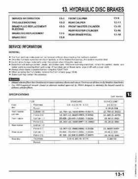 1986-1989 Honda TRX250 FourTrax 250R Service Manual, Page 177