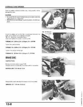 1986-1989 Honda TRX250 FourTrax 250R Service Manual, Page 184