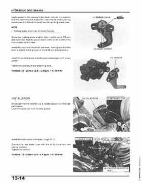 1986-1989 Honda TRX250 FourTrax 250R Service Manual, Page 190