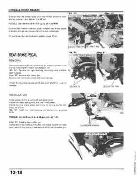 1986-1989 Honda TRX250 FourTrax 250R Service Manual, Page 194