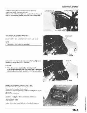 1986-1989 Honda TRX250 FourTrax 250R Service Manual, Page 207