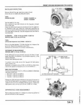 1988-1994 Honda TRX300 Fourtrax, 1988, 1990-1994 TRX300FW Fourtrax Service Manual, Page 258