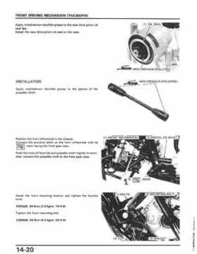 1988-1994 Honda TRX300 Fourtrax, 1988, 1990-1994 TRX300FW Fourtrax Service Manual, Page 271