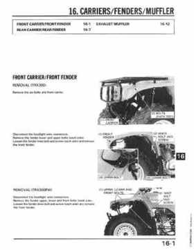 1988-1994 Honda TRX300 Fourtrax, 1988, 1990-1994 TRX300FW Fourtrax Service Manual, Page 300
