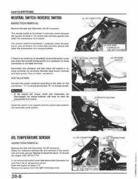 1988-1994 Honda TRX300 Fourtrax, 1988, 1990-1994 TRX300FW Fourtrax Service Manual, Page 344