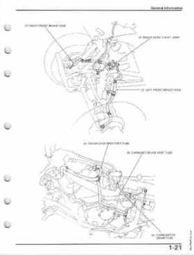1993-2000 Honda TRX300EX Service Manual, Page 25
