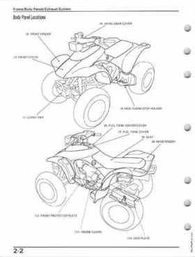 1993-2000 Honda TRX300EX Service Manual, Page 32