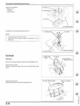 1993-2000 Honda TRX300EX Service Manual, Page 34