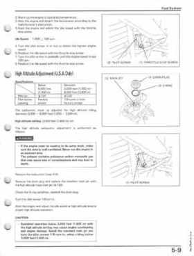 1993-2000 Honda TRX300EX Service Manual, Page 65