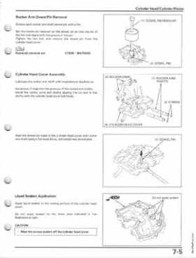 1993-2000 Honda TRX300EX Service Manual, Page 75