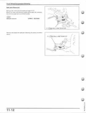 1993-2000 Honda TRX300EX Service Manual, Page 124
