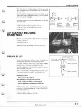 1995-2000 Honda FourTrax 300 300FW TRX300 TRX300FW TRX service manual., Page 38
