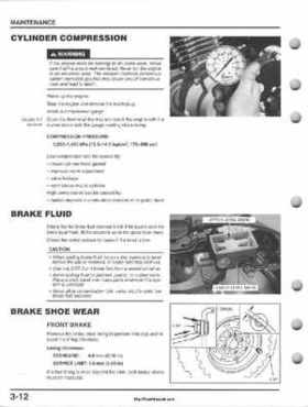 1995-2000 Honda FourTrax 300 300FW TRX300 TRX300FW TRX service manual., Page 41
