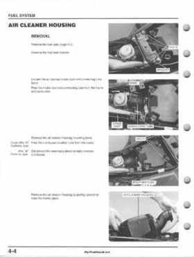 1995-2000 Honda FourTrax 300 300FW TRX300 TRX300FW TRX service manual., Page 53