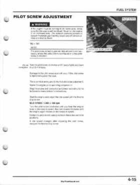 1995-2000 Honda FourTrax 300 300FW TRX300 TRX300FW TRX service manual., Page 64