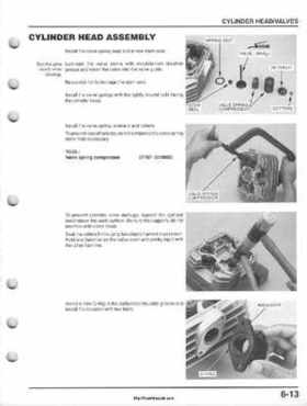 1995-2000 Honda FourTrax 300 300FW TRX300 TRX300FW TRX service manual., Page 86
