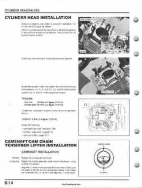 1995-2000 Honda FourTrax 300 300FW TRX300 TRX300FW TRX service manual., Page 87