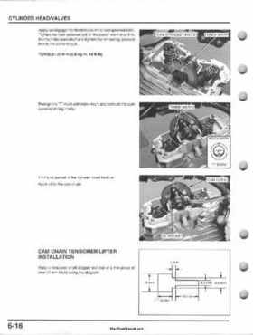 1995-2000 Honda FourTrax 300 300FW TRX300 TRX300FW TRX service manual., Page 89