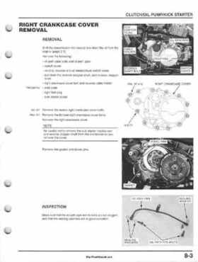 1995-2000 Honda FourTrax 300 300FW TRX300 TRX300FW TRX service manual., Page 104