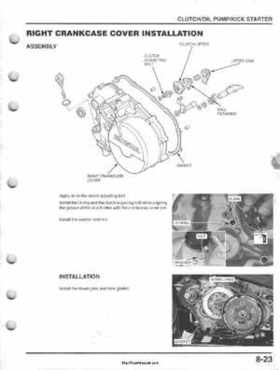 1995-2000 Honda FourTrax 300 300FW TRX300 TRX300FW TRX service manual., Page 124