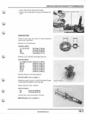 1995-2000 Honda FourTrax 300 300FW TRX300 TRX300FW TRX service manual., Page 150