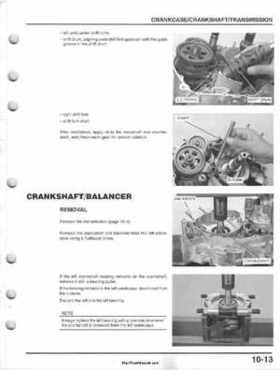 1995-2000 Honda FourTrax 300 300FW TRX300 TRX300FW TRX service manual., Page 156