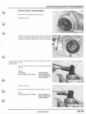 1995-2000 Honda FourTrax 300 300FW TRX300 TRX300FW TRX service manual., Page 162