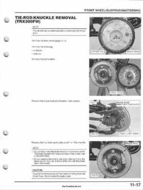 1995-2000 Honda FourTrax 300 300FW TRX300 TRX300FW TRX service manual., Page 188
