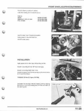 1995-2000 Honda FourTrax 300 300FW TRX300 TRX300FW TRX service manual., Page 200