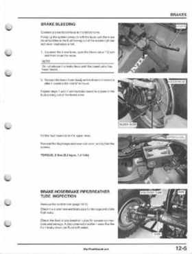 1995-2000 Honda FourTrax 300 300FW TRX300 TRX300FW TRX service manual., Page 210