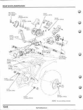 1995-2000 Honda FourTrax 300 300FW TRX300 TRX300FW TRX service manual., Page 237