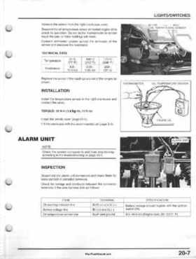 1995-2000 Honda FourTrax 300 300FW TRX300 TRX300FW TRX service manual., Page 344