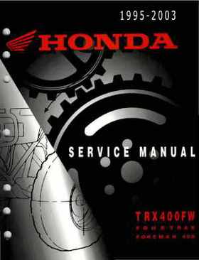 1995-2003 Honda Foreman TRX400FW TRX400 TRX 400 400FW Service Manual, Page 1